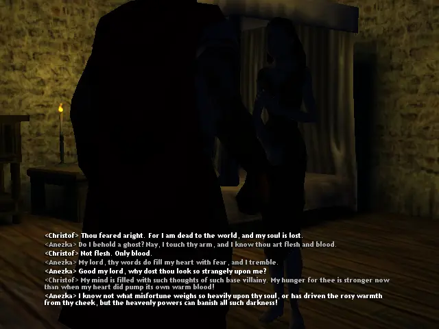 Més o menys el mateix angle anterior, Anezka i Christof estan molt més a prop.