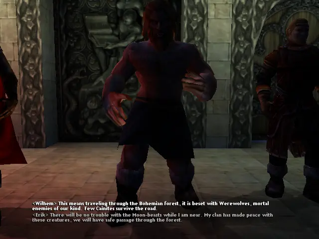 Erik, amb les portes de la universitat de fons (ara estem fora)